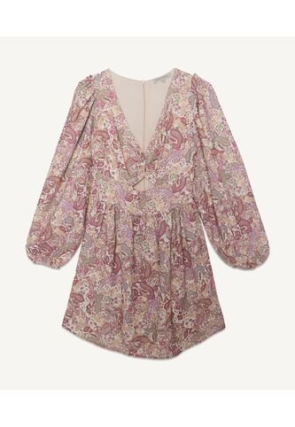 Vestido Para Mujer Manga Larga Color Crema Marca Seven Seven #28171195 Seven Seven