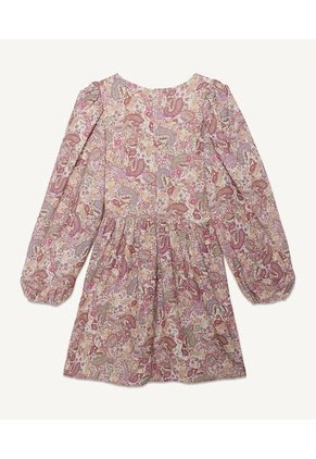 Vestido Para Mujer Manga Larga Color Crema Marca Seven Seven #28171195