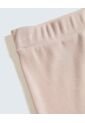 Falda Midi Acanalada  Para Mujer Taupe Seven Seven de Seven Seven