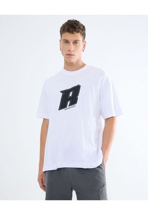 Camiseta Para Hombre Manga Corta Cuello Redondo Color Blanco Marca Seven Seven #45092610