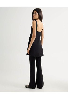 Vestido Para Mujer M/Sisa Corto Color Negro Marca Seven Seven #28171367