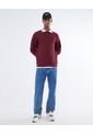 Buzo Para Hombre Cuello Redondo Color Vino Marca Seven Seven #45060673 de Seven Seven
