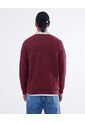 Buzo Para Hombre Cuello Redondo Color Vino Marca Seven Seven #45060673 de Seven Seven