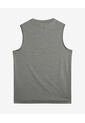 Camiseta Deportiva Texturizada Manga Sisa  Para Hombre Gris Seven Seven de Seven Seven