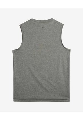 Camiseta Deportiva Texturizada Manga Sisa  Para Hombre Gris Seven Seven