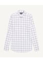 Camisa Cuello Gales  Para Hombre Blanco Seven Seven de Seven Seven