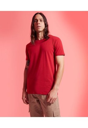 Camiseta Para Hombre Manga Corta Color Vino Marca Seven Seven #45092320