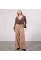 Blusa Para Mujer Manga Larga Color Camel Marca Seven Seven #28123853 de Seven Seven