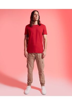 Camiseta Para Hombre Manga Corta Color Vino Marca Seven Seven #45092320
