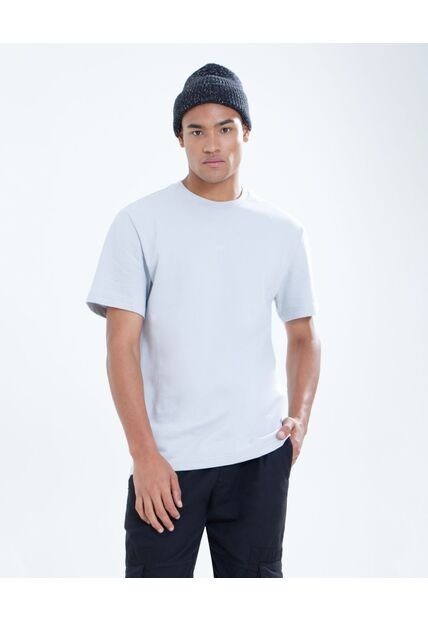 Camiseta  Para Hombre Manga Corta Color Gris Marca Seven Seven #45092426