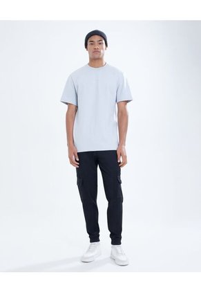 Camiseta  Para Hombre Manga Corta Color Gris Marca Seven Seven #45092426
