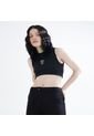 Crop Top Para Mujer Manga Sisa Color Negro Marca Seven Seven #28095660 de Seven Seven