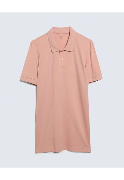 Polo Para Hombre Cuello Tejido  Color Rosa Marca Seven Seven #45110815