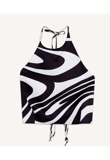 Blusa Manga Sisa Mujer Seven Poliéster Blanco 28123814-10215