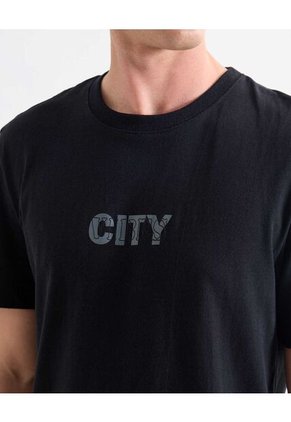 Camiseta Para Hombre Manga Corta Cuello Redondo Color Negro Marca Seven Seven #45092656