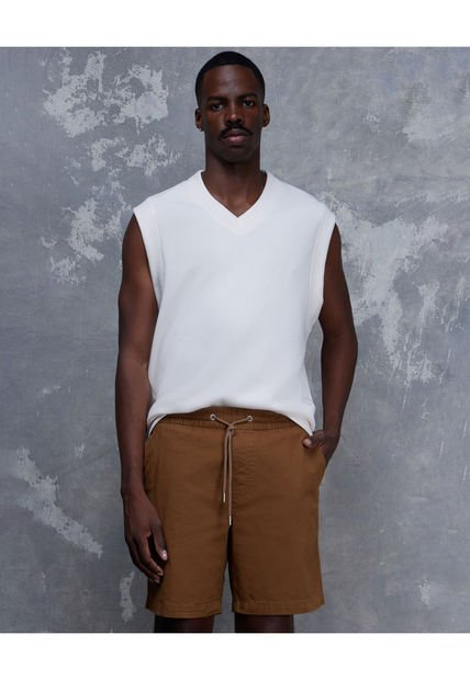 Bermuda Para Hombre  Color Cafe  Marca Seven Seven #45100658