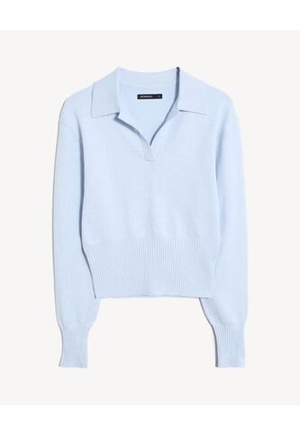 Saco  Para Mujer Cuello V Color Celeste Marca Seven Seven #28330697 Seven Seven