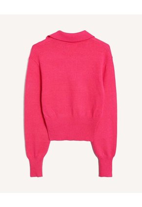 Saco  Para Mujer Cuello V Color Fucsia Marca Seven Seven #28330698