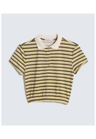 Camiseta Para Mujer Manga Corta Color Cafe Oscuro Marca Seven Seven #28096137 Seven Seven