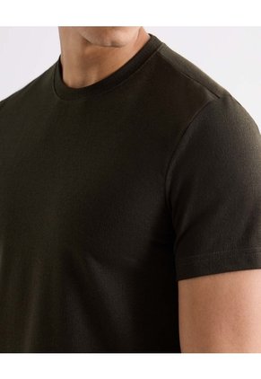 Camiseta Para Hombre Manga Corta Cuello Redondo Color Verde Marca Seven Seven #45092781