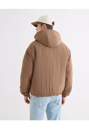 Chaqueta  Para Hombre Acolchada Color Camel Marca Seven Seven #45080511
