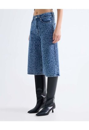 Short  Para Mujer Multiusos Plano Color Azul Marca Seven Seven #28197426