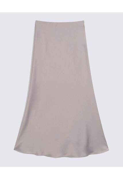 Falda Para Mujer Largo Color Gris Claro Marca Seven Seven #28140929