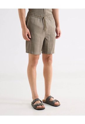 Bermuda  Para Hombre Regular Corto Color Verde Marca Seven Seven #45108255