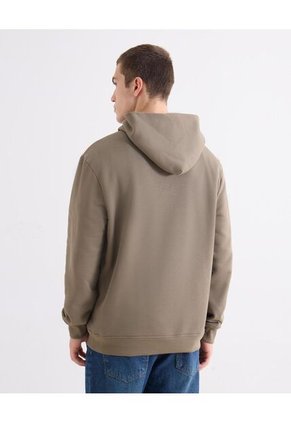 Buzo  Para Hombre Hoodie Color Crema Marca Seven Seven #45067651