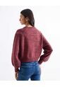 Buzo Tejido En Tricot  Para Mujer Vino Seven Seven de Seven Seven