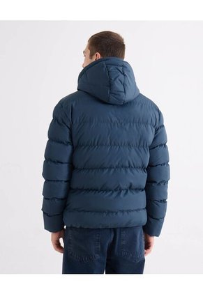 Chaqueta Puffer  Para Hombre Azul Seven Seven