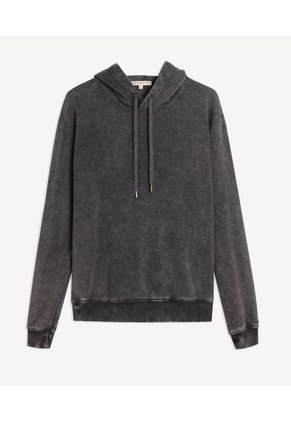 Hoodie  Hombre Seven Poliéster Negro 45060511-10138