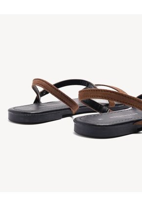 Sandalias  Para Mujer Sandalia Color Café Marca Seven Seven #28690099