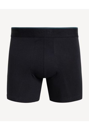Boxer X3 Para Hombre Fleat Seamer Medio Color Negro Marca Seven Seven #45000382