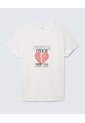 Camiseta Para Mujer Manga Corta Color Crema Marca Seven Seven #28096124 de Seven Seven