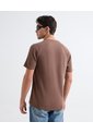 Camiseta Para Hombre Manga Corta Color Cafe  Marca Seven Seven #45092631 de Seven Seven