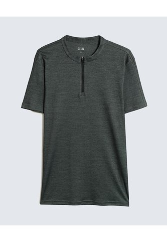 Polo Para Hombre Cuello Mao  Color Verde  Marca Seven Seven #45110839 Seven Seven