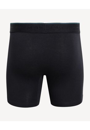 Boxer X3 Para Hombre Fleat Seamer Medio Color Negro Marca Seven Seven #45000382