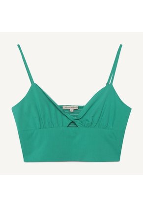 Blusa Para Mujer Manga Sisa Color Verde Oscuro Marca Seven Seven #28123710