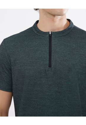Polo Para Hombre Cuello Mao  Color Verde  Marca Seven Seven #45110839
