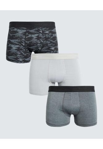 Pantaloncillo Para Hombre Boxer Filete Corto Algodón Color Gris Marca Seven Seven #45000373 Seven Seven