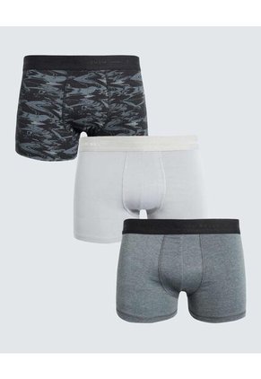 Pantaloncillo Para Hombre Boxer Filete Corto Algodón Color Gris Marca Seven Seven #45000373