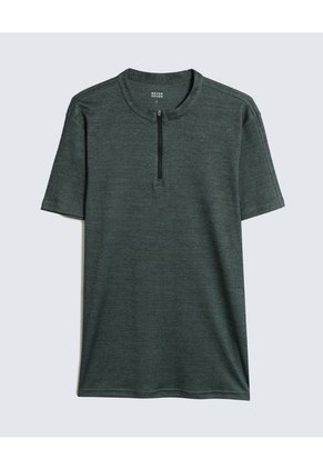 Polo Para Hombre Cuello Mao  Color Verde  Marca Seven Seven #45110839