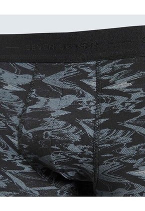 Pantaloncillo Para Hombre Boxer Filete Corto Algodón Color Gris Marca Seven Seven #45000373