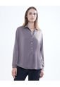 Blusa Para Mujer Manga Larga Color Taupe Marca Seven Seven #28123819 de Seven Seven