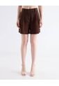 Short  Para Mujer Multiusos Plano Color Café Marca Seven Seven #28191099 de Seven Seven
