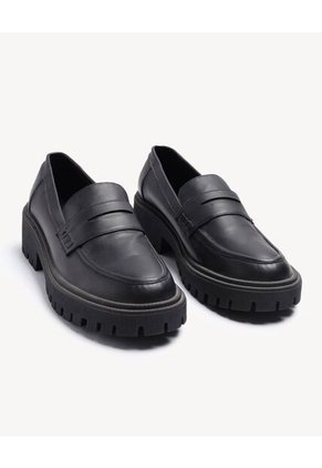 Mocasines Para Hombre Color Negro Marca Seven Seven #45680002