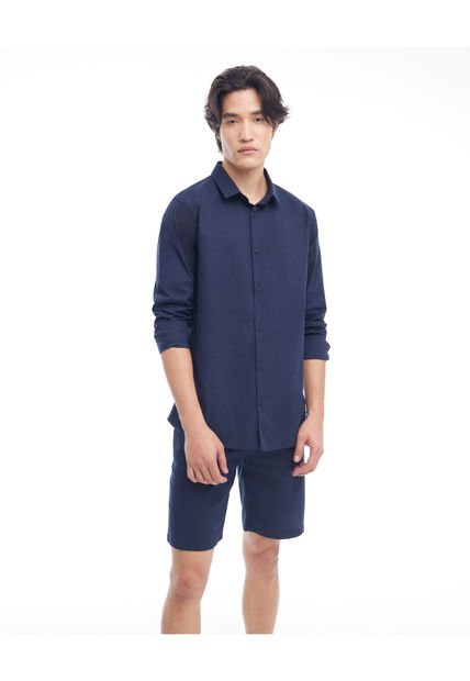 Bermuda Para Hombre  Color Azul Oscuro Marca Seven Seven #45100629