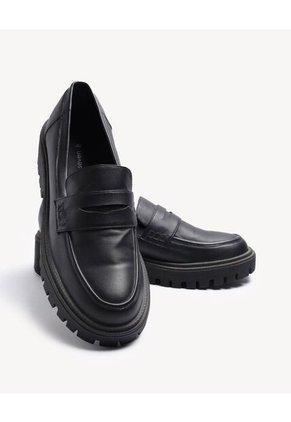 Mocasines Para Hombre Color Negro Marca Seven Seven #45680002