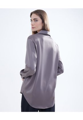 Blusa Para Mujer Manga Larga Color Taupe Marca Seven Seven #28123819